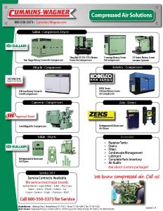 Cummins-Wagner Virginia compressed air line card