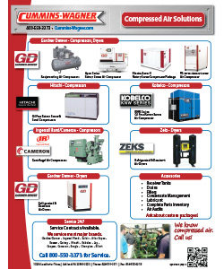 Cummins-Wagner Compressed Air Solutions line card, Virgina