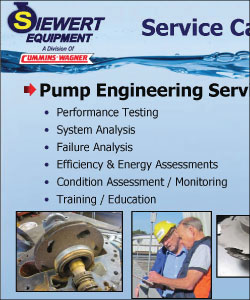 Pump Improvement Engineering services and Reliability Services Group