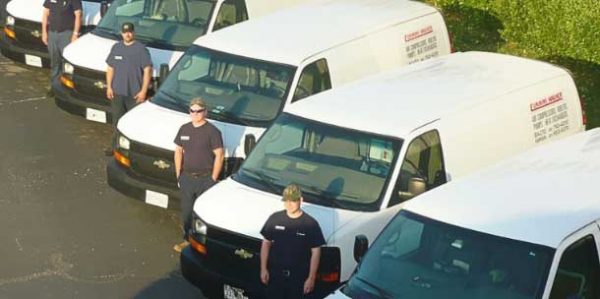 Cummins-Wagner Virginia pump repair and air compressor service vans