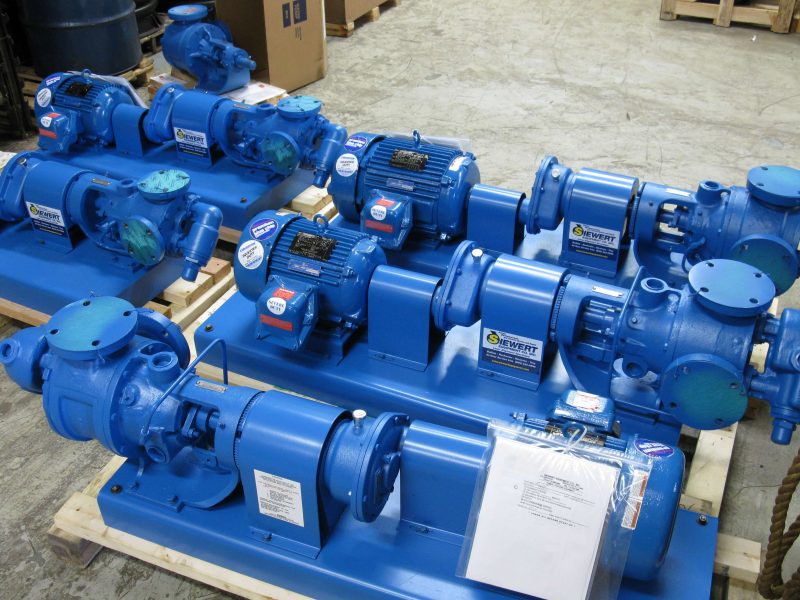 Viking Pump assemblies done in Siewert Equipment's Rochester NY repair center