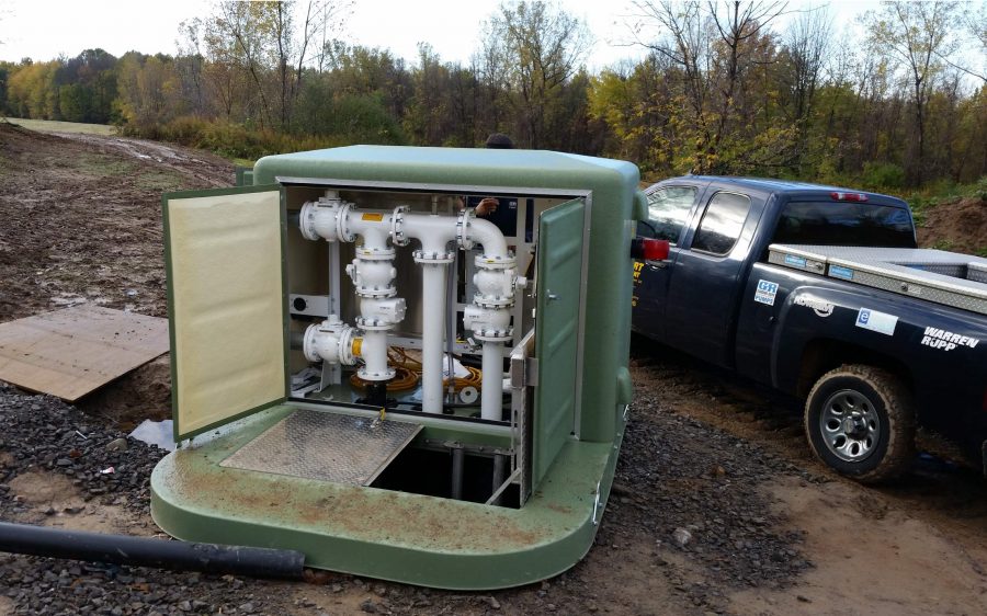 Gorman-Rupp above ground pump station