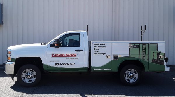 Cummins-Wagner Virginia Compressed Air Service and Repair Truck