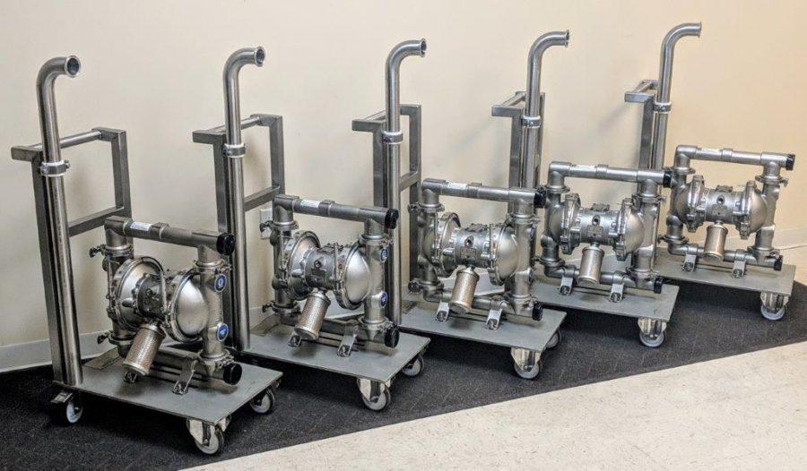 Graco Sanitary Pump Carts by Cummins-Wagner-Florida