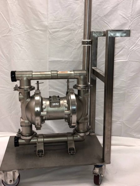 Sanitary Pump Cart done by Cummins-Wagner Jacksonville Engineered Systems Group