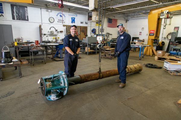 Siewert Equipment Rochester service shop - pump repair.